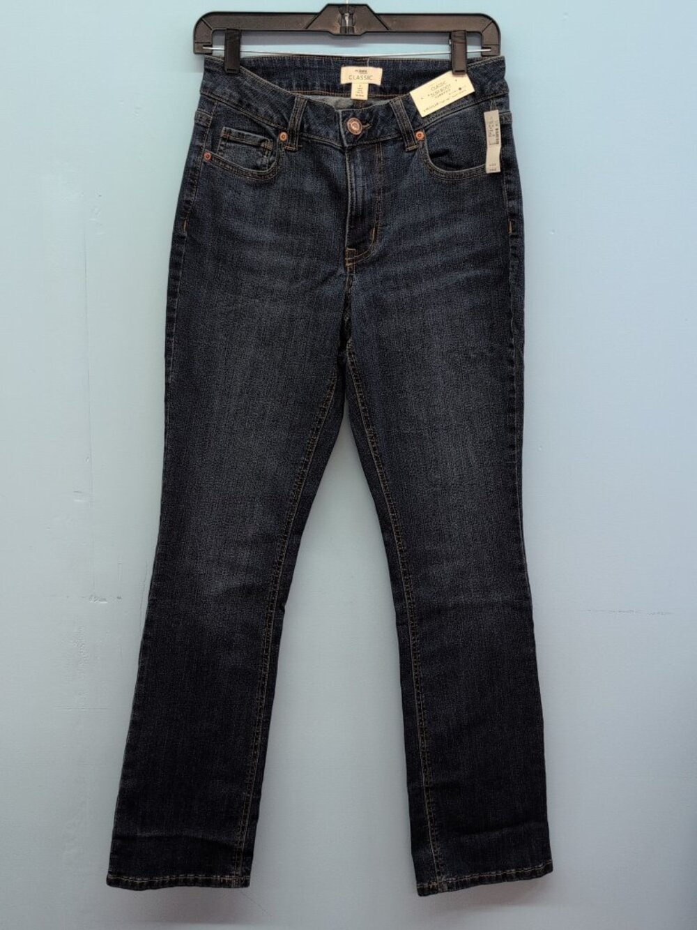 Maurices M Jeans by Classic Curvy High Rise Slim Boot Jeans Women's 6 Regular